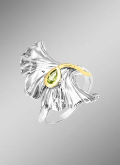 Discount BADER Stilvoller Damenring mit echt Peridot