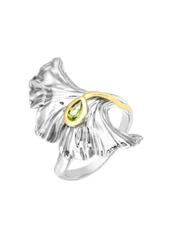 Discount BADER Stilvoller Damenring mit echt Peridot