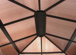 Online BADER Stilvoller Hardtop-Pavillon ANTHRAZIT