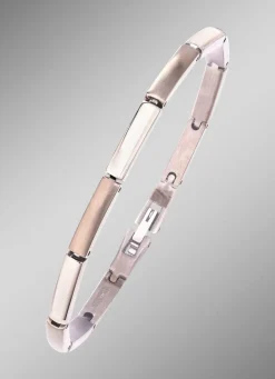 Best BADER Stilvolles Armband aus Titan mit Clipverschluss