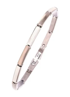 Best BADER Stilvolles Armband aus Titan mit Clipverschluss