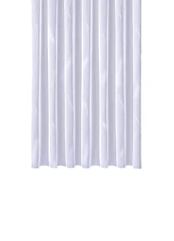 Clearance BADER Store im Wellen-Dessin mit Universalschienenband WEISS-WEISS