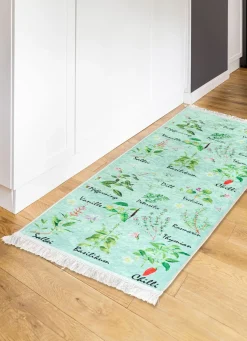 New BADER Strapazierfähige Küchenläufer und Teppiche MINT
