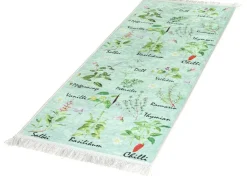 New BADER Strapazierfähige Küchenläufer und Teppiche MINT