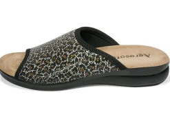 Online BADER Stretch Sommerschuhe wahlweise als Pantolette oder Sandalette SCHWARZ-LEO