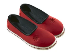 Hot BADER Stretch-Ballerina mit elastischem Einschlupf ROT