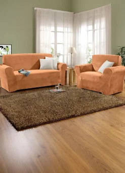 Best BADER Stretchbezüge mit Fleckschutz TERRA