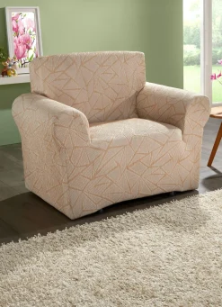 Best BADER Stretchbezüge mit optimaler Passform BEIGE