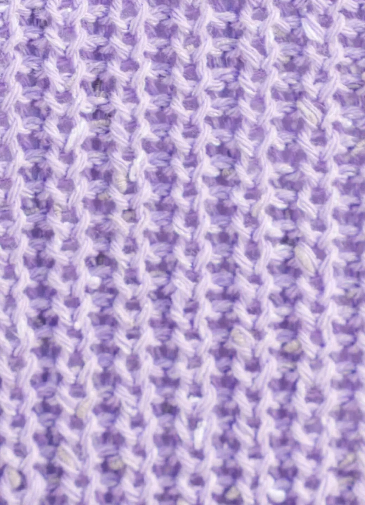 Clearance BADER Strickjacke aus meliertem Effektgarn FLIEDER MELIERT