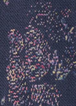 Discount BADER Strickjacke mit Jacquardmuster MARINE-MULTICOLOR