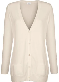 BADER Strickjacke mit Modal NATUR