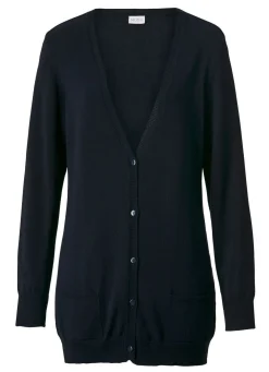 Outlet BADER Strickjacke mit Modal MARINE