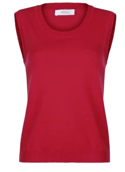 Clearance BADER Stricktop mit breiten Trägern ROT
