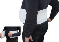 Online BADER Stützbandage XXL mit Gummigurten WEISS
