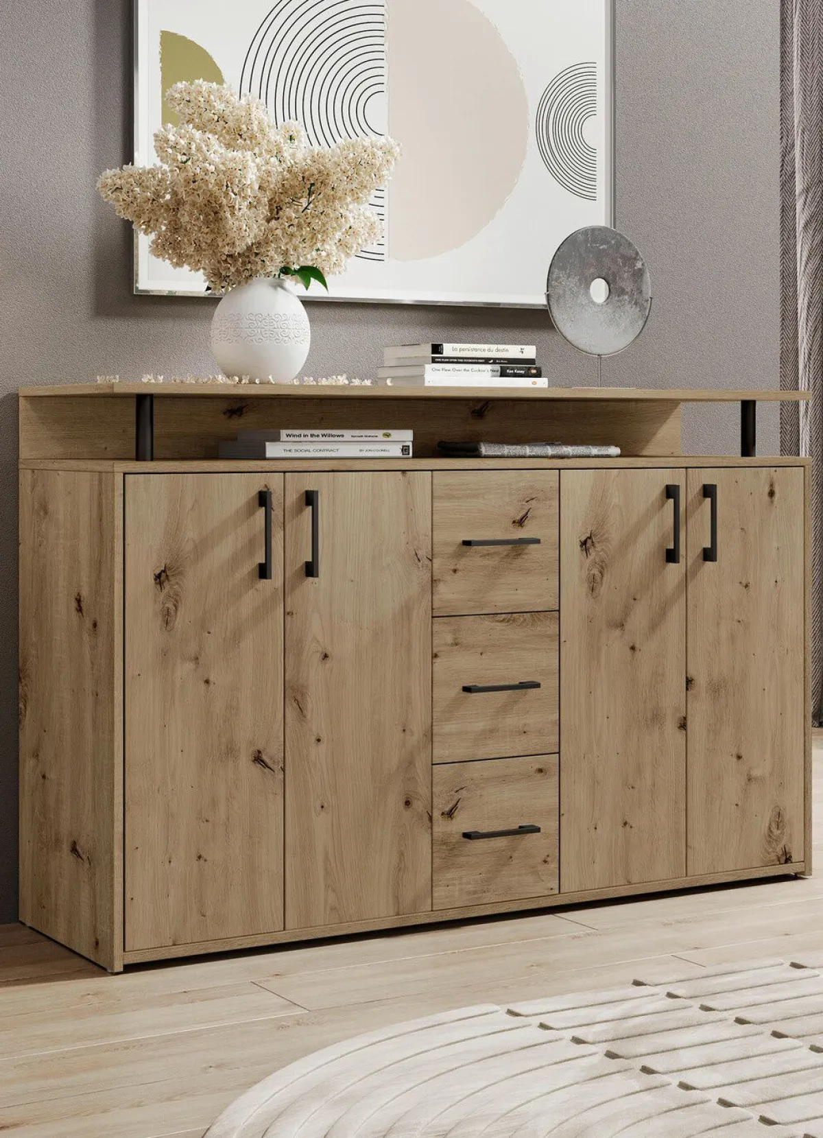 Discount BADER Stylisches Highboard ARTISAN