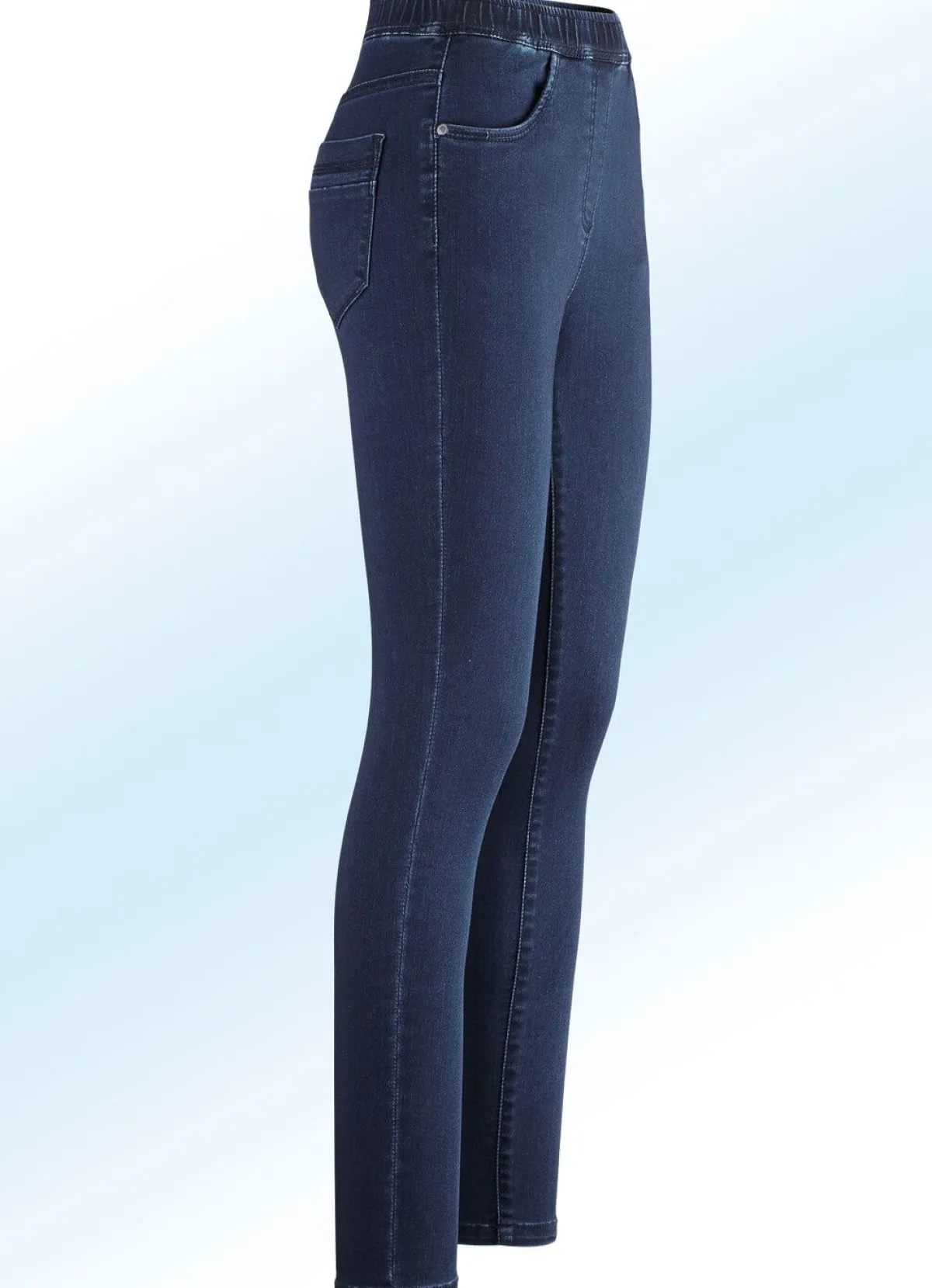 Online BADER Super softe Jegging-Jeans DUNKELBLAU