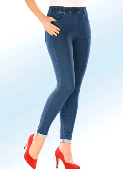 Clearance BADER Super softe Jegging-Jeans JEANSBLAU