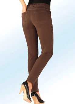 New ASCARI Superbequeme, edle Hose COGNAC