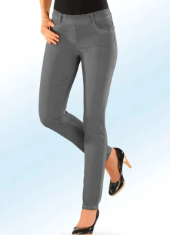 Best ASCARI Superbequeme, edle Hose GRAU