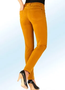 Sale ASCARI Superbequeme, edle Hose MESSING