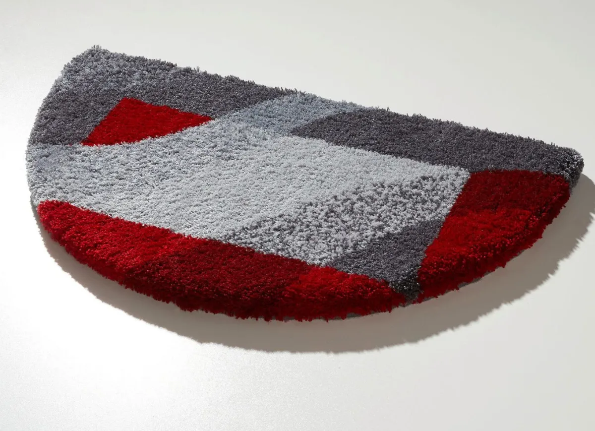 Discount GRUND Supersoft Badgarnitur von GRAU-ROT