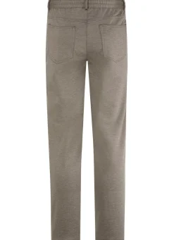 BADER Superstretch-Hose mit Gummibund in 3 Farben SCHLAMM MELIERT