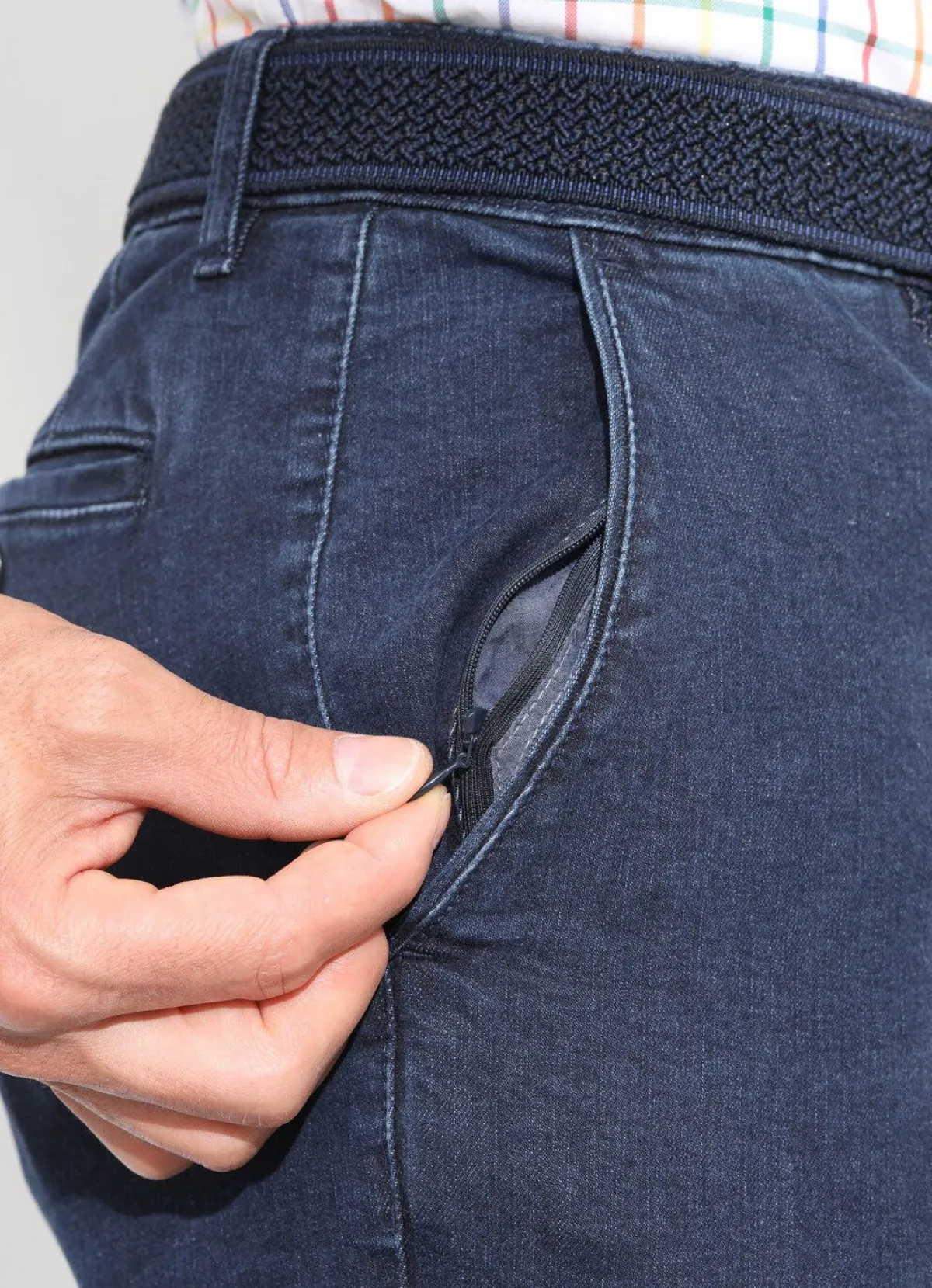 Best Suprax Superstretch-Jeans von "" in 4 Farben DUNKELBLAU