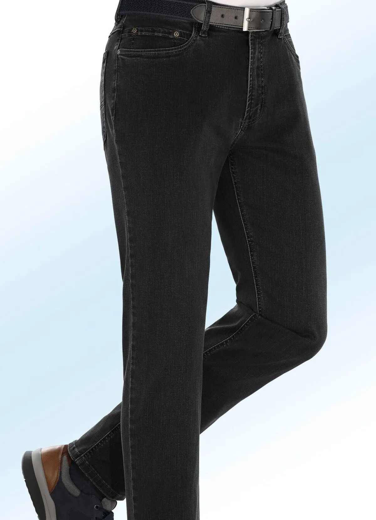 New Suprax Superstretch-Jeans von „“ in 4 Farben SCHWARZ