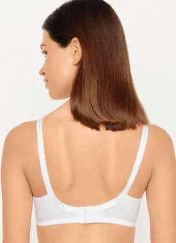 Sale SUSA BH aus hautsympathischer Baumwolle WEISS