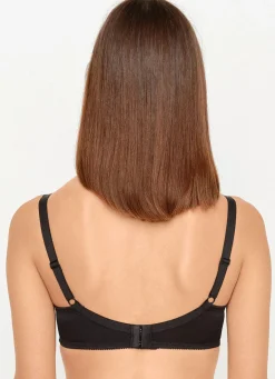 Hot BADER Susa Dirndl-BH mit Außenträgern SCHWARZ