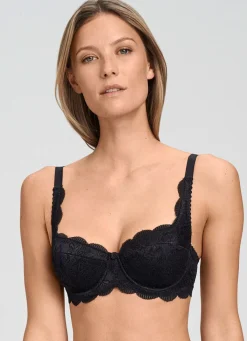 Outlet SUSA Push-up Dirndl-BH für ein traumhaftes Dekoletté SCHWARZ