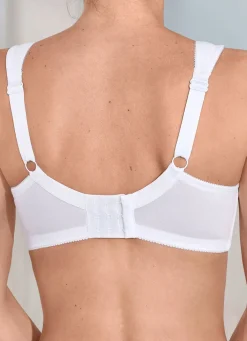 Hot SUSA Zweierpack BH mit Baumwolle 2X WEISS