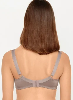 Clearance BADER Susa Zweierpack BH mit zarter Elastikspitze 1X TAUPE, 1X PUDER