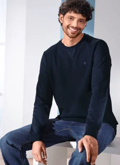 Discount BADER Sweatshirt in 3 Farben MARINE