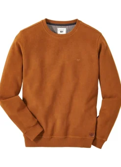 Discount BADER Sweatshirt von „Milano Italy“ COGNAC