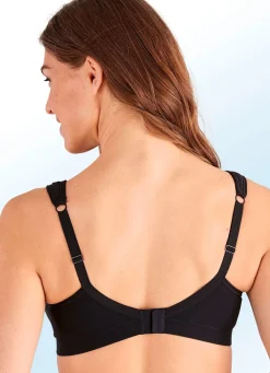 Clearance SWEGMARK of Sweden BH mit BIO-Baumwolle SCHWARZ-HAUT