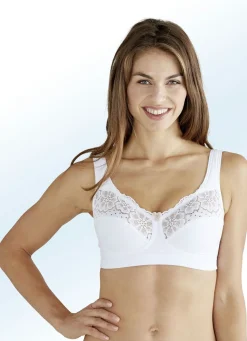 Outlet SWEGMARK of Sweden-BH mit elastischer Spitze WEISS