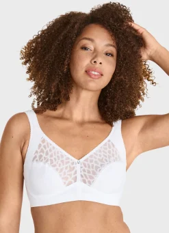 Hot SWEGMARK of Sweden-BH mit elastischer Spitze WEISS
