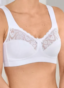 Discount SWEGMARK of Sweden BH mit Spitzeneinsätzen WEISS