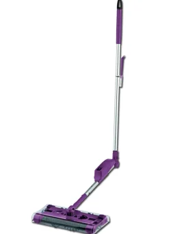 Best BADER Swivel Sweeper – kabelloser Akku-Besen LILA