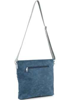Clearance BADER Tasche mit teilweise glitzernden Flechtdurchzügen JEANS