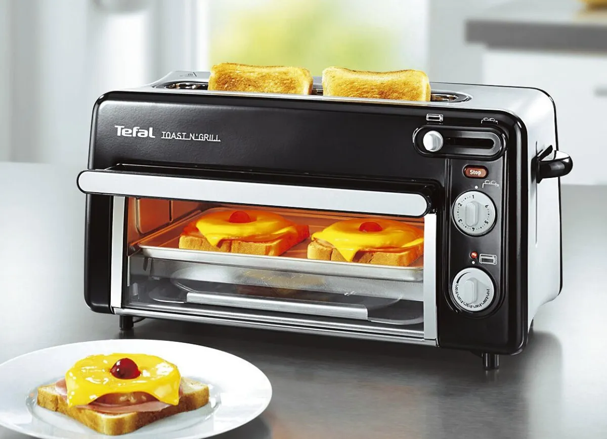 Outlet TEFAL Toaster und Miniofen in Einem SCHWARZ