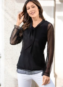 Clearance BADER 2-teiliges Set bestehend aus Shirt und Trägershirt SCHWARZ