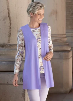 New BADER 2-teiliges Set in verschlussloser Form LILA-CAMEL