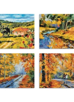 Clearance BADER 4-teiliges Bilder-Set BUNT