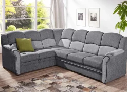 Hot BADER Teilmassive Polstermöbel SILBER-GRAU