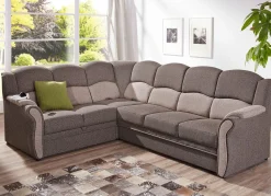 Discount BADER Teilmassive Polstermöbel CAMEL-BEIGE