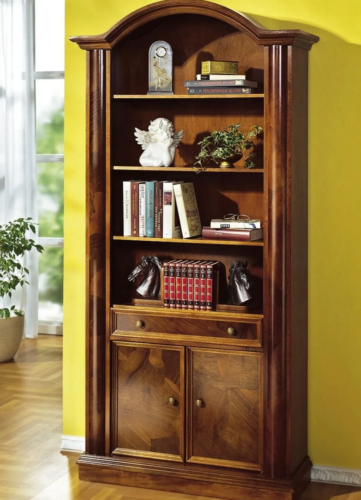 Outlet BADER Teilmassiver Bücherschrank