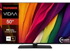Hot BADER Telefunken 4K-UHD-Smart-LED-Fernseher SCHWARZ