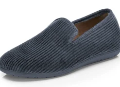 Best BADER Textil-Hausschuh in Cord-Optik GRAU